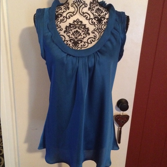 Spense Tops - Blue Spense Designer Blouse